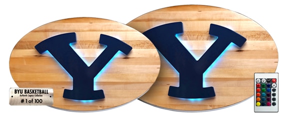 BYU Marriott Center Floor Sign