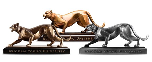 BYU Cougar Sculpture