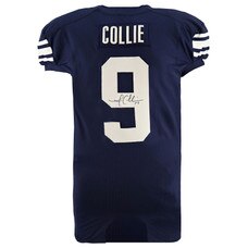 Collie 9 Signed Authentic Byu Football Jersey