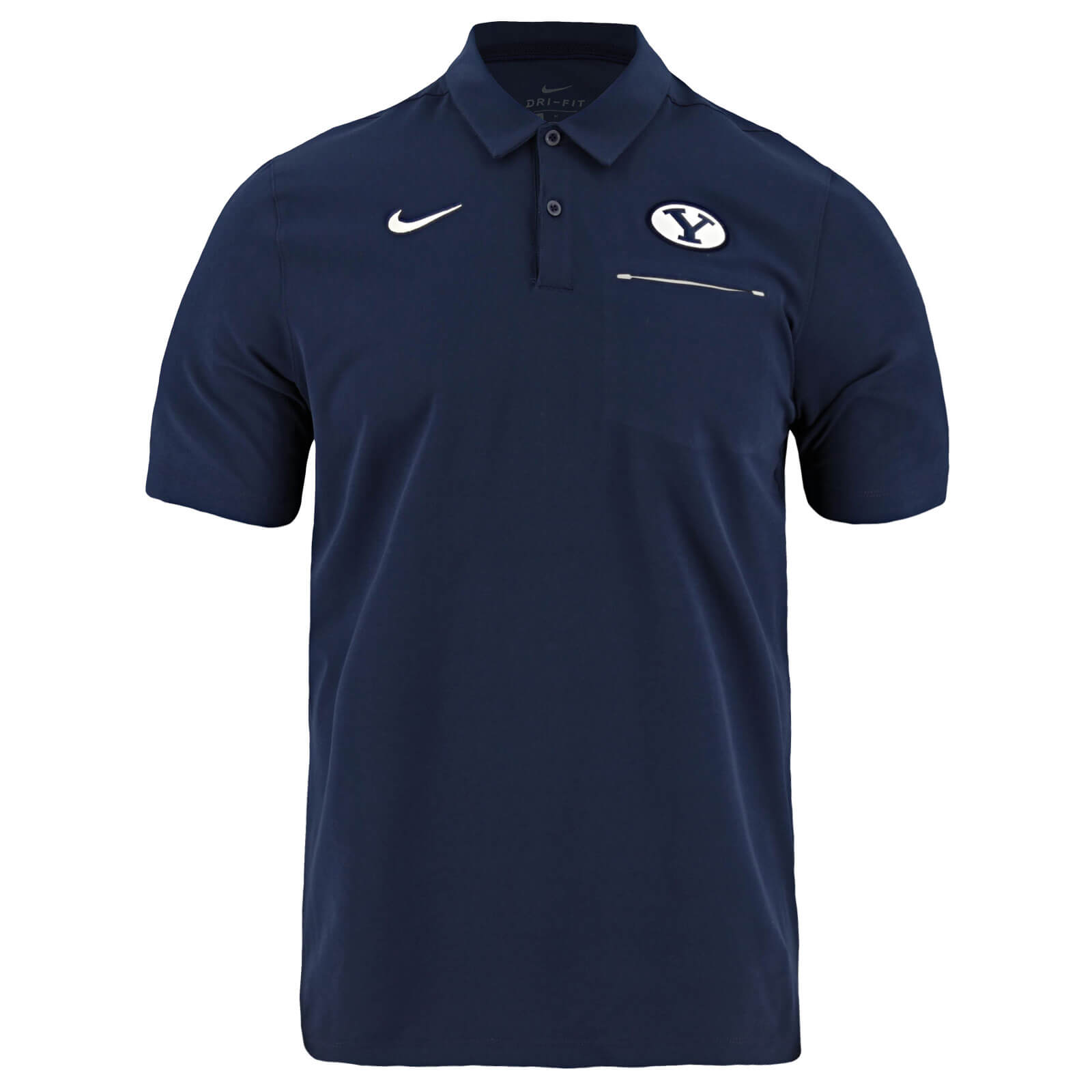 byu nike polo