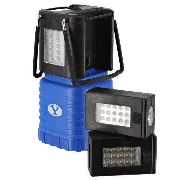 Oval Y BYU Lantern and Flashlight Set Brigham Supply Company