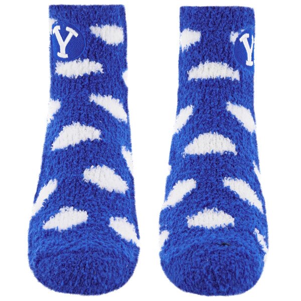Women's Oval Y Polka Dot Fuzzy Socks ZooZatz