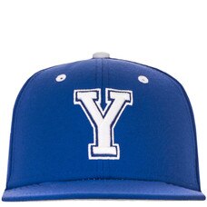 Block Y Fitted Baseball Team Flat Bill Hat Nike