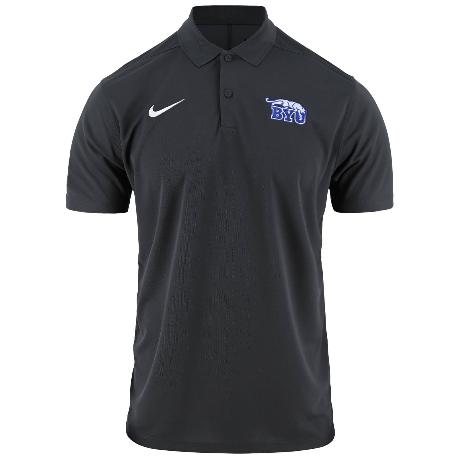 nike byu polo