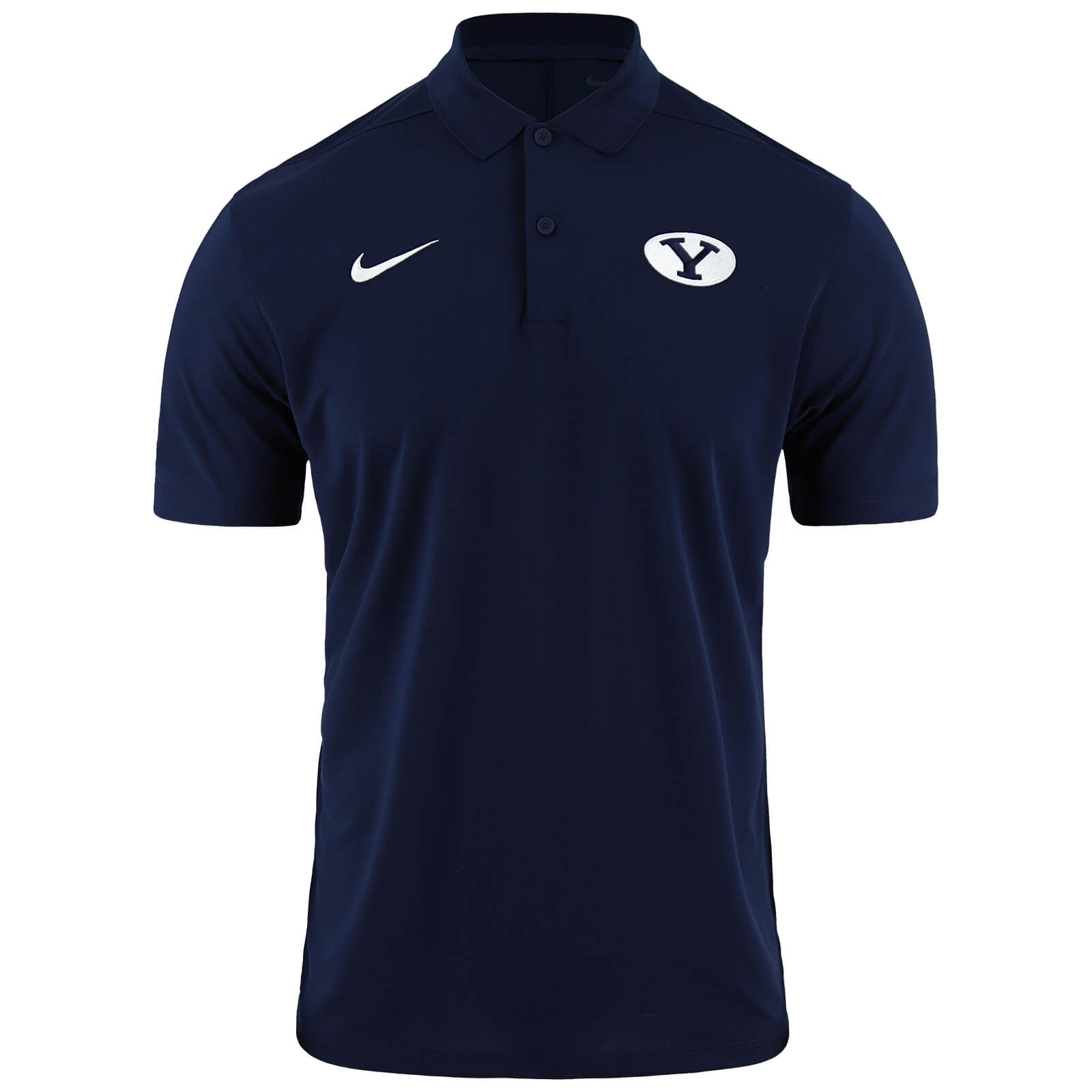 nike byu polo